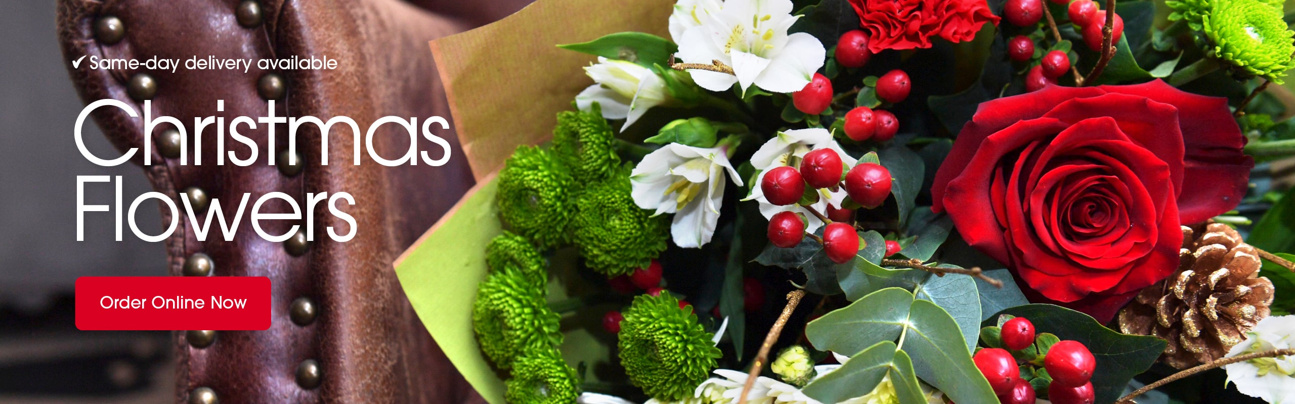 Seasonal bouquets from Blooming Useful Floral Art & Design in Woking offering same-day delivery