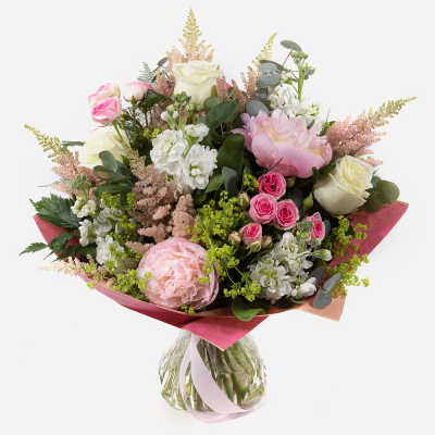 Clouds Above  - This exquisite collection of high quality soft shaded blooms make the perfect gift for any occasion. (please note Peonies only included when in season)